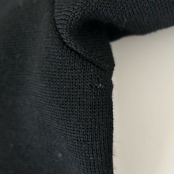 Anne Klein II Long Wool Button Up Long Sleeve Cardigan Sweater Dress - Large - Picture 15 of 15